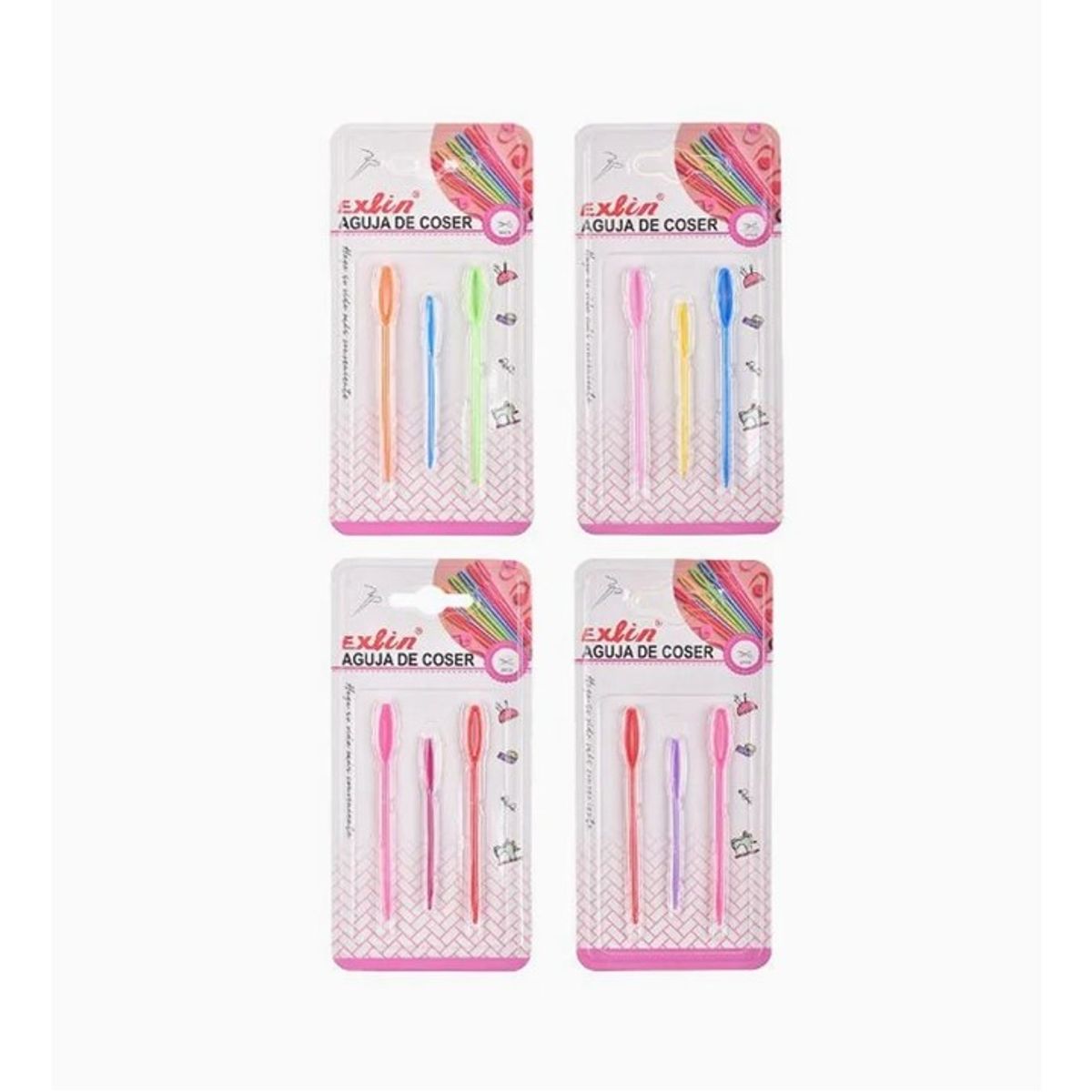 GENERICO - Aguja de Coser 3 piezas