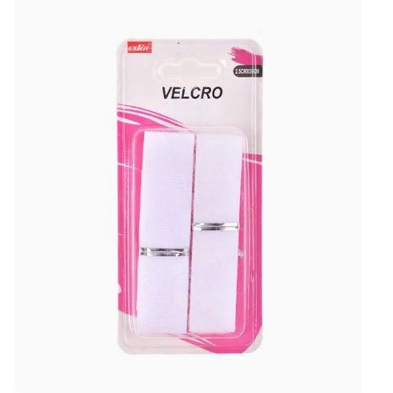 GENERICO - Velcro Color Blanco 25cm