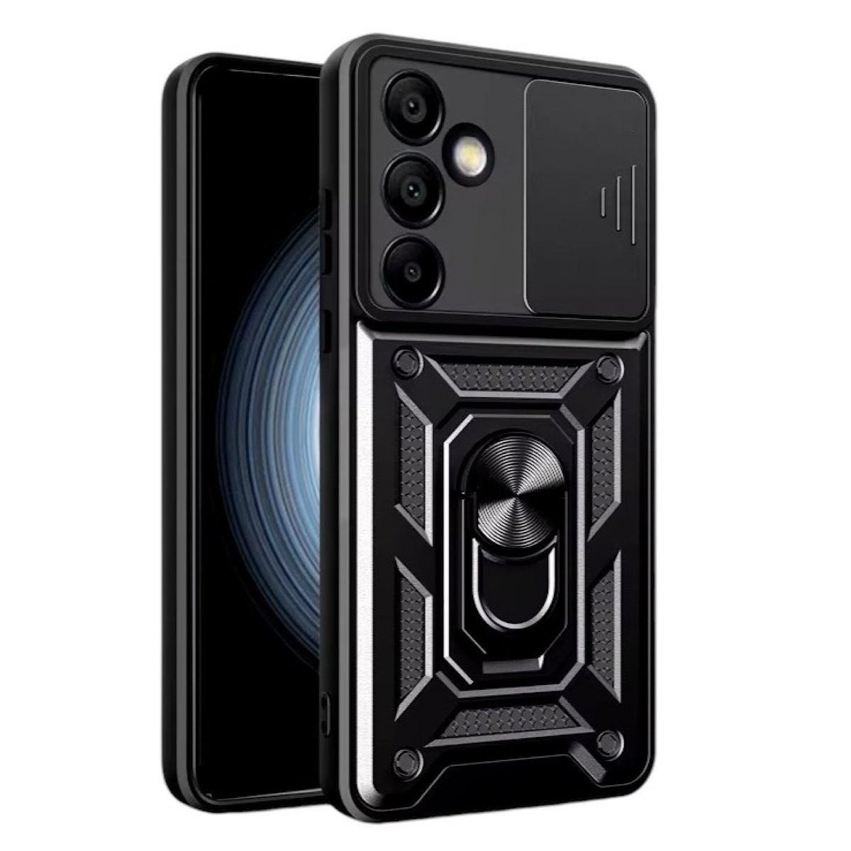 GENERICO - Carcasa Armor Con Anillo Para Samsung S24 FE
