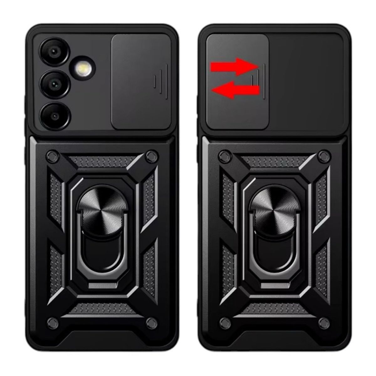 GENERICO - Carcasa Armor Con Anillo Para Samsung S24 FE