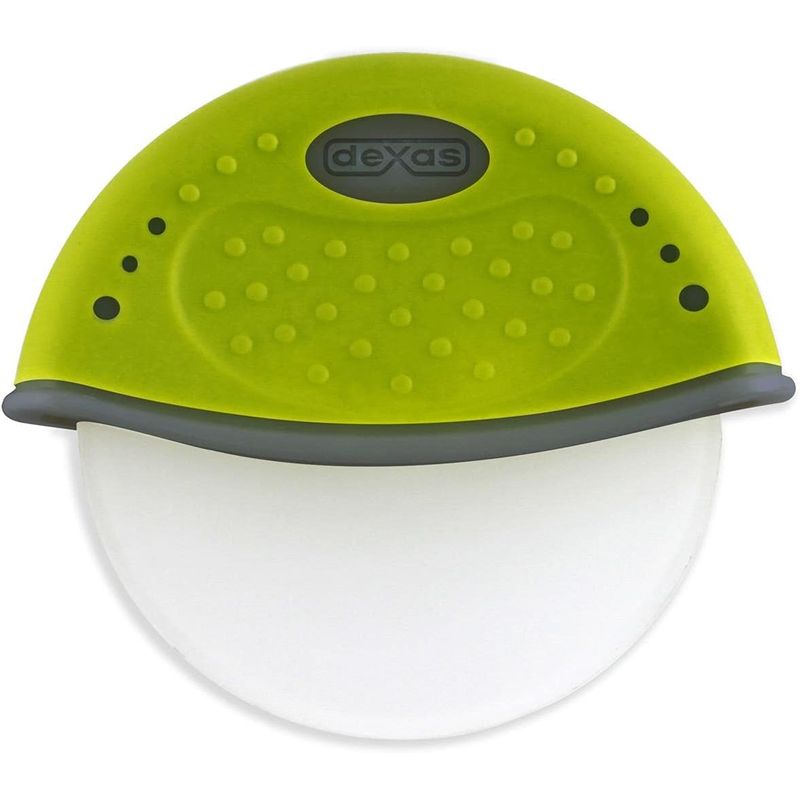 GENERICO - Cortador De Pizza Rodante Con Una Sola Mano Dexas Verde