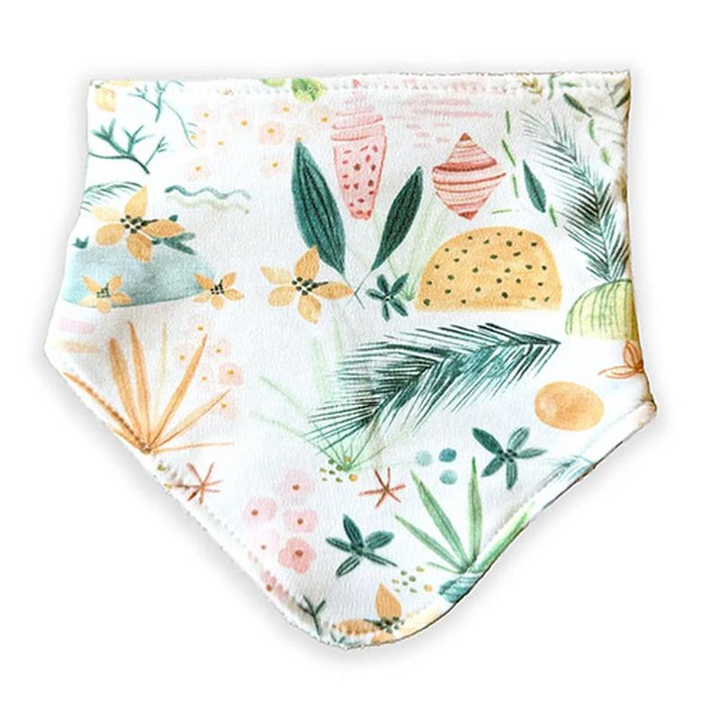 LITTLE BEE - Babero bandana algodón pima TROPICAL