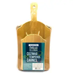 GENERICO - Tabla de cortar en madera