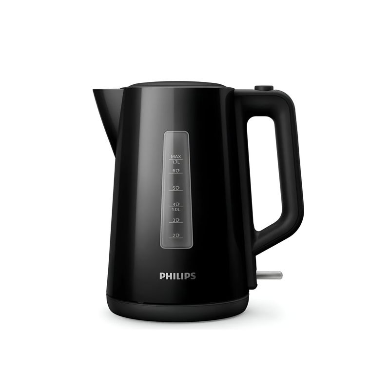 PHILIPS - Hervidor Philips 1.7LT Kettle HD9318 Base 360° Black Edition - Negro