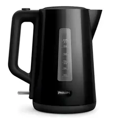 PHILIPS - Hervidor 1.7LT Kettle HD9318 Base 360° Black Edition - Negro.