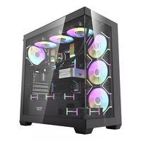 Gabinete Gamer DarkFlash DS900 ATX Vidrio Templado - Negro