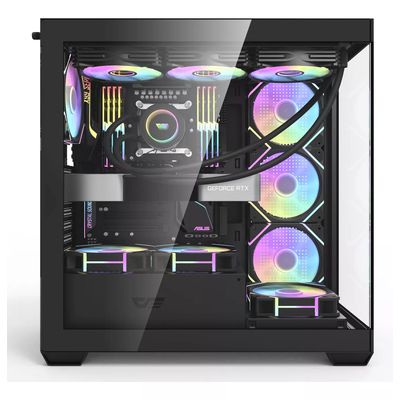 Imagen 2 del producto Gabinete Gamer DarkFlash DS900 ATX Vidrio Templado - Negro