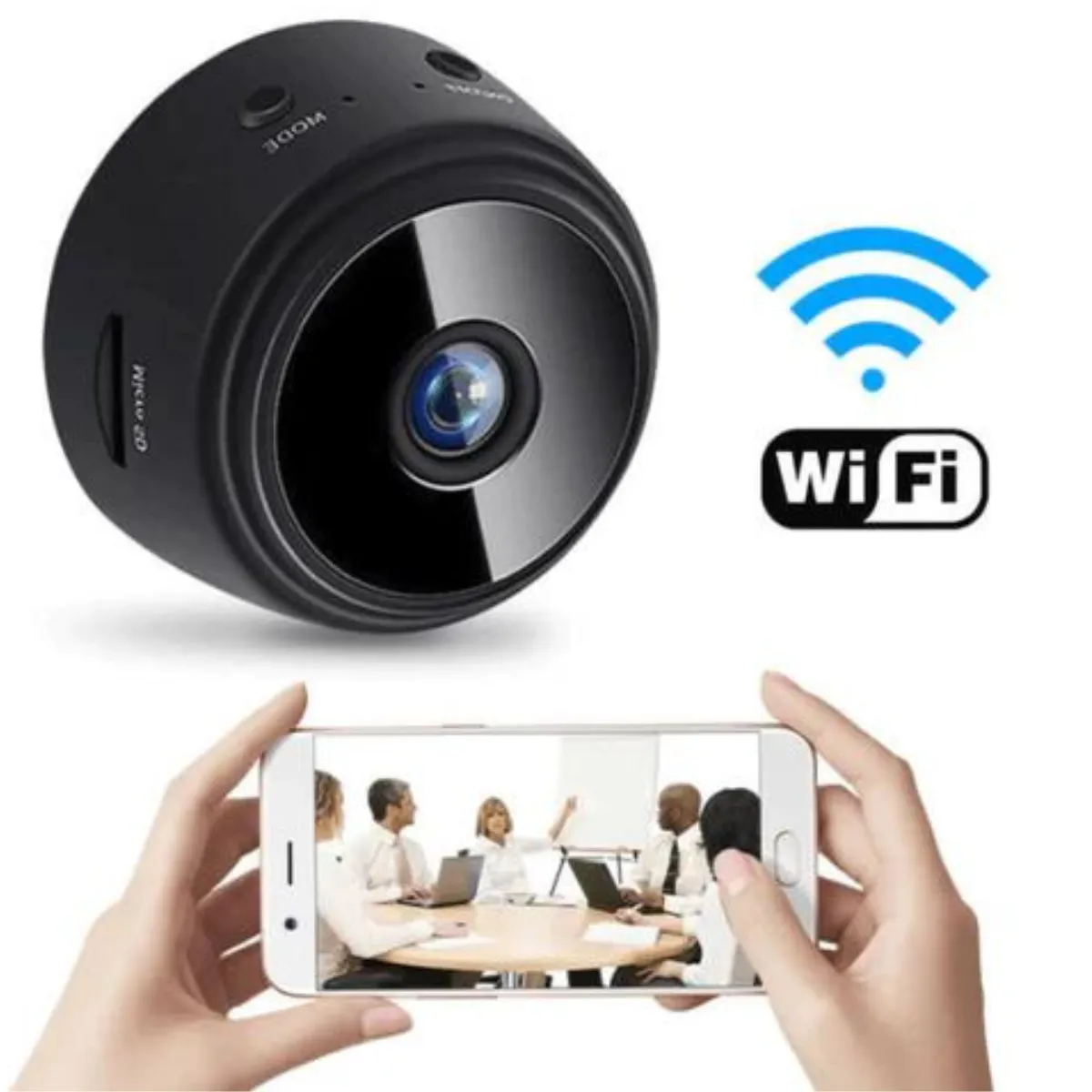 GENERICO - Mini Cámara Espía HD WIFI