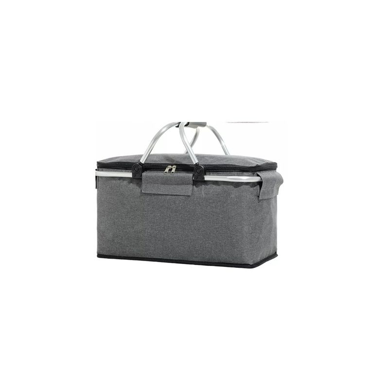 GENERICO - Canasta Picnic Cooler Bolso Térmica Colores Azar