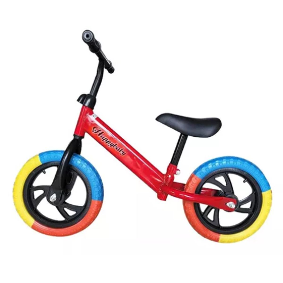 GENERICO - Bicicleta Equilibrio Para Niño Y Niña Aro 12 ROJO