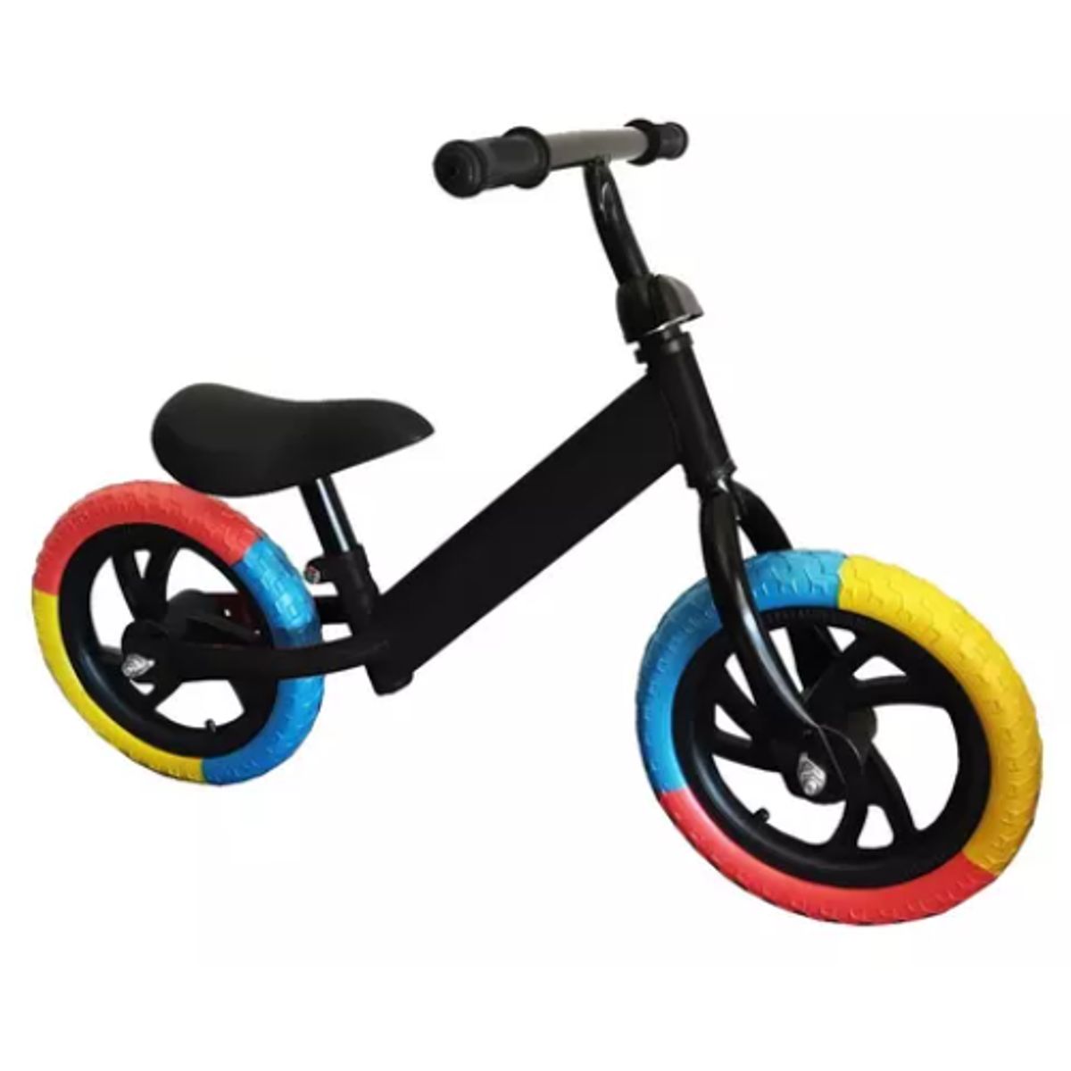 GENERICO - Bicicleta Equilibrio Para Niño Y Niña Aro 12 NEGRO