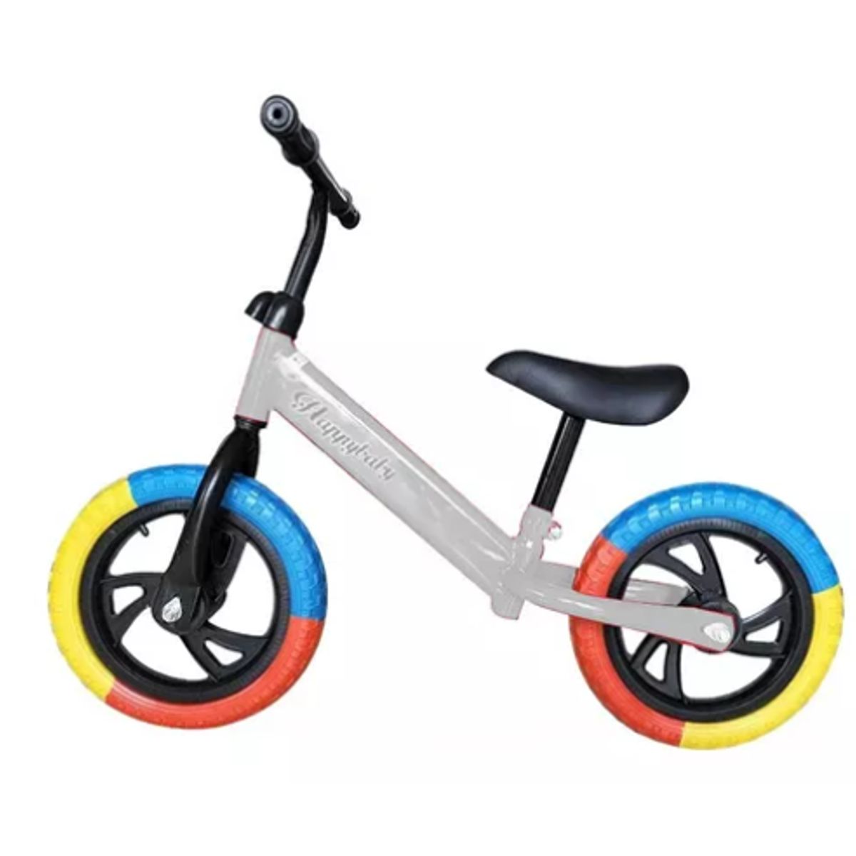 GENERICO - Bicicleta Equilibrio Para Niño Y Niña Aro 12 Blanca