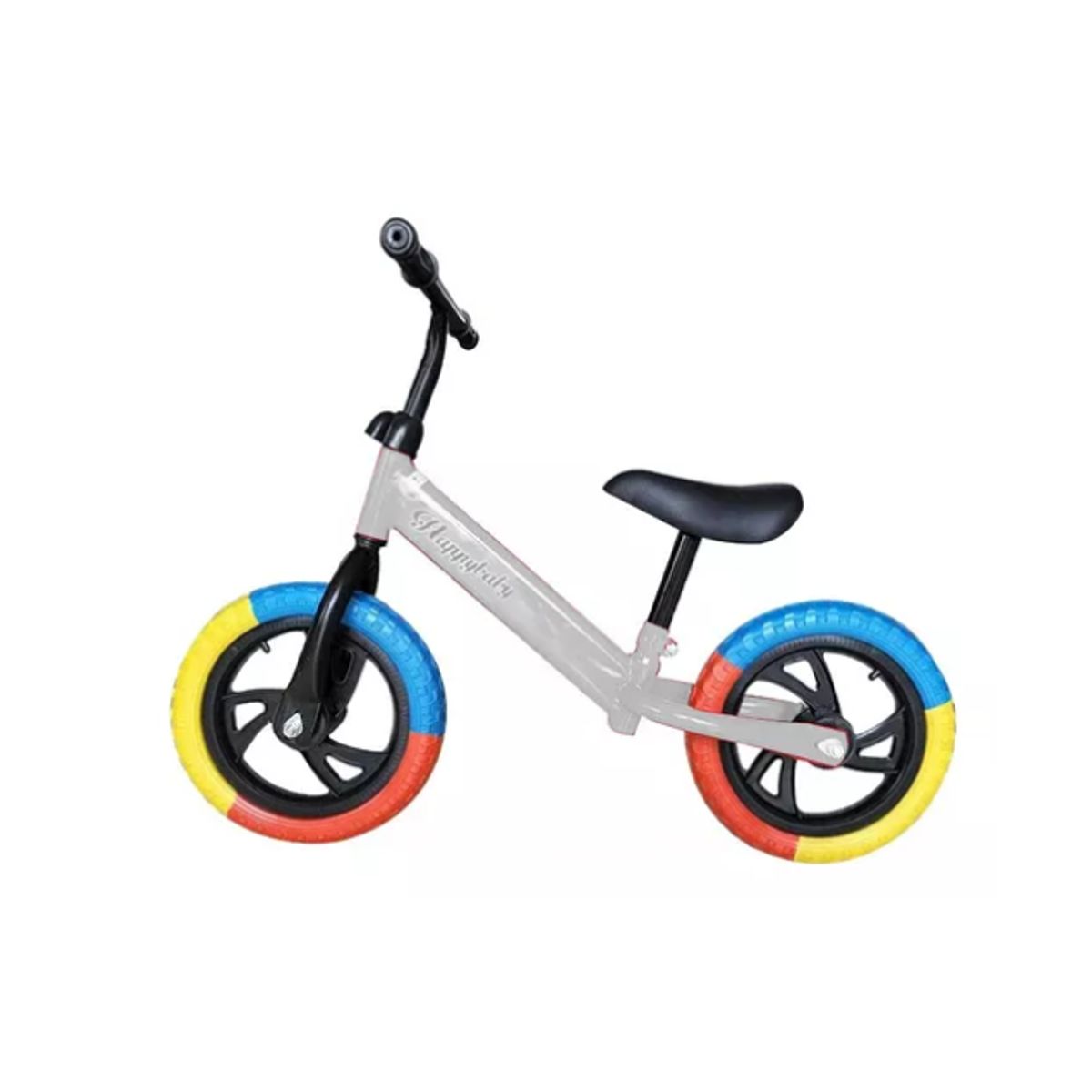 GENERICO - Bicicleta Equilibrio Para Niño Y Niña Aro 12 Blanca