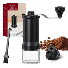 GENERICO - Molinillo de café vidrio Manual Moledor Granos Cerámica Portatil