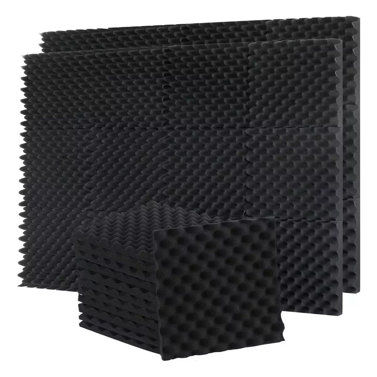 KUANGYE - 36 Paneles Acústicos Espuma Acústica,material Acústico Nergo