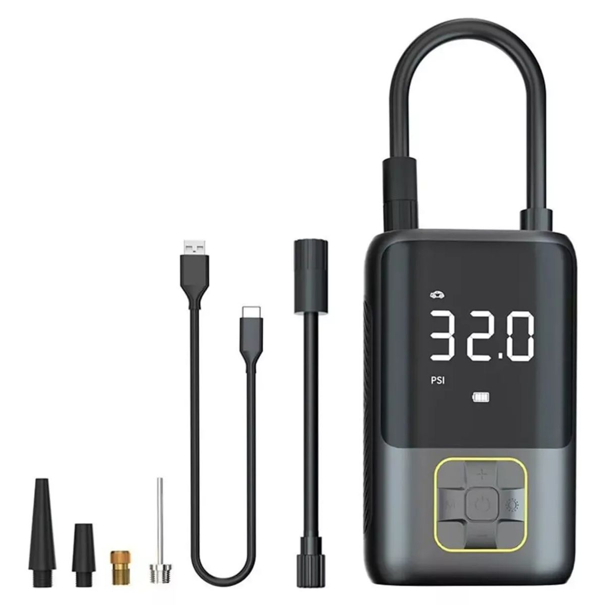 KUANGYE - Inflador Compresor Mini Para Auto Moto 150psi