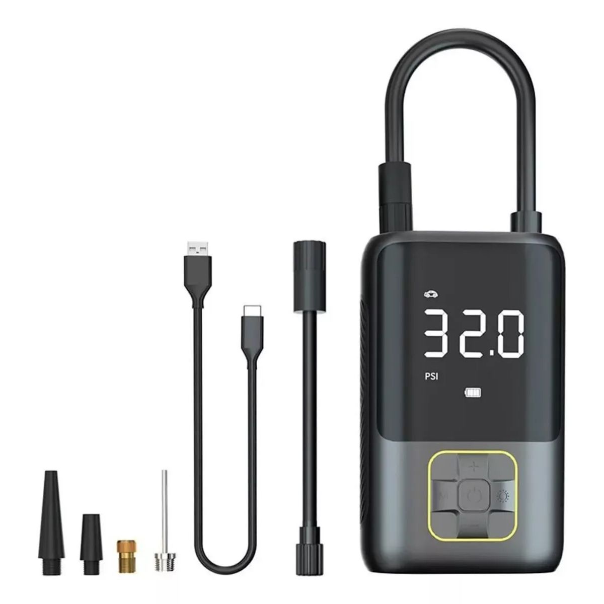 KUANGYE - Inflador Compresor Mini Para Auto Moto 150psi
