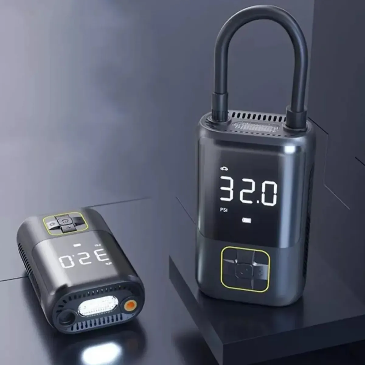 KUANGYE - Inflador Compresor Mini Para Auto Moto 150psi