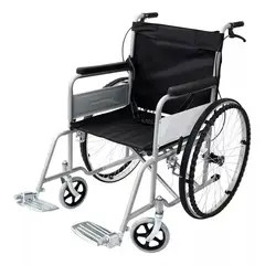 KUANGYE - Silla De Ruedas Plegable Soporta Hasta 130 Kilos