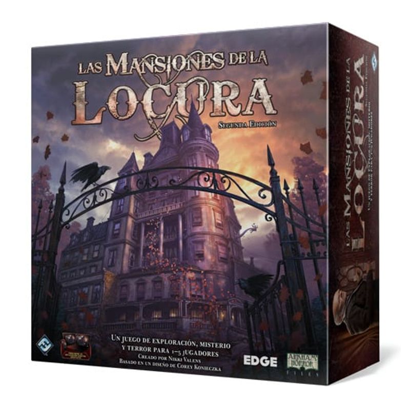 EDGE ENTERTAINMENT - Las Mansiones de la Locura 2Ed - Juego De Mesa - En Español