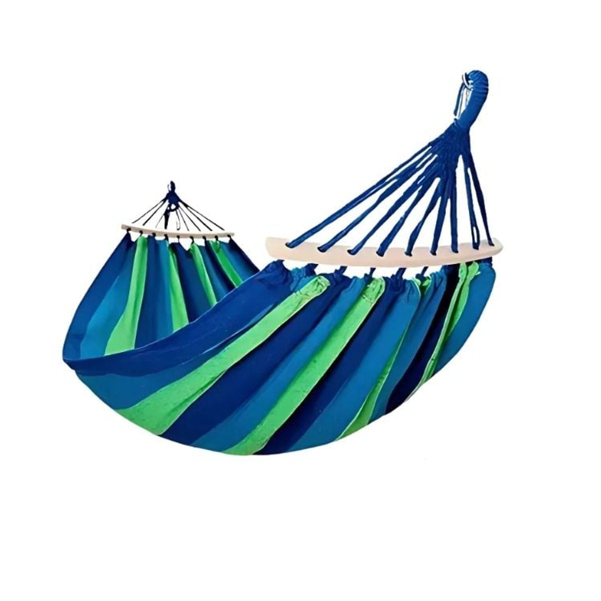 CRUSEC - Hamaca Doble 260 x 150 cm Resistente Cómoda - Azul