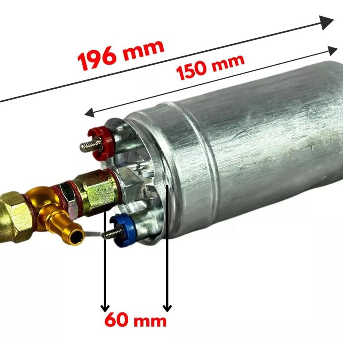 KUANGYE - Bomba De Bencina Externa High Flow 5bar 300lph