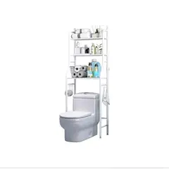 ACTUAL - Estante Organizador de Baño 3 Niveles Blanco 160x50x26
