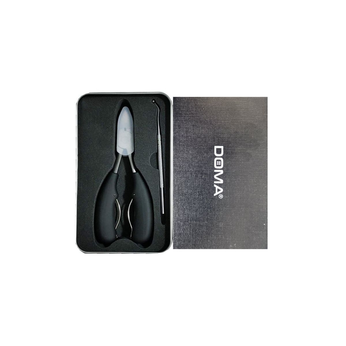 DOMA - Kit Para Podología Alicate + Herramienta Limpieza - SC