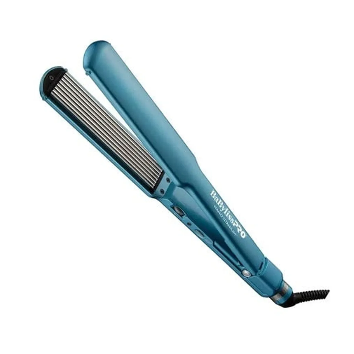 BABYLISS PRO - Plancha BabylissPro Nano Titanium Waflera Pequeña 8Tooth