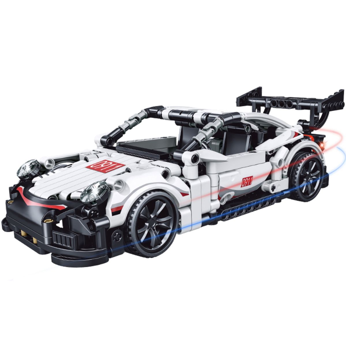 WOMA - AUTO DE CARRERA BLANCO C0911