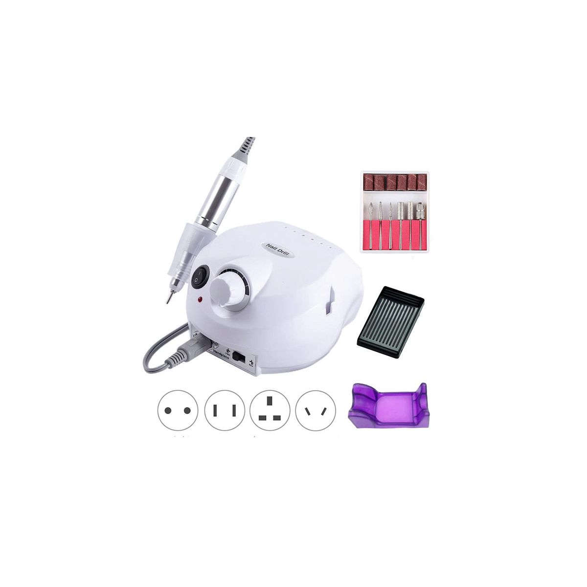 GENERICO - Torno Manicure Profesional Eléctrico - SC