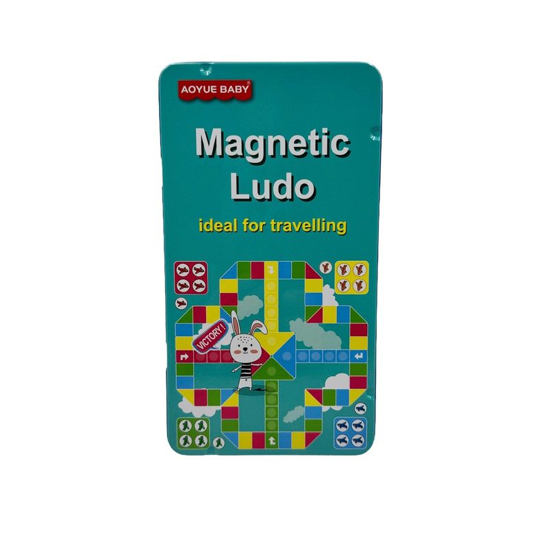 GENERAC - Juego de Viaje Magnetico Ludo de Bolsillo