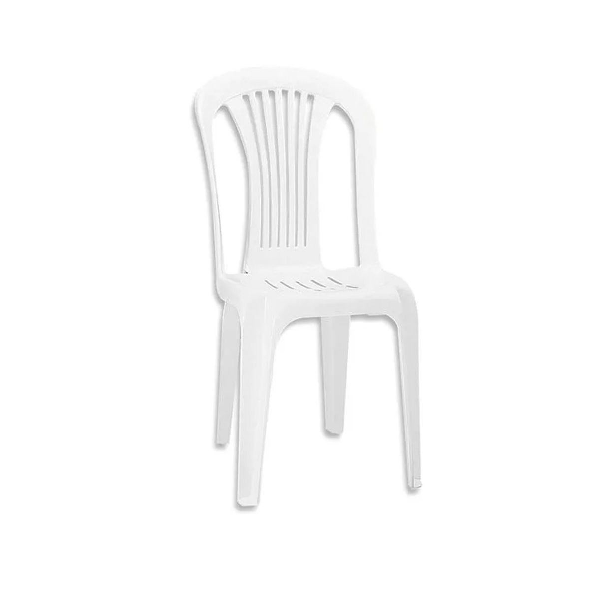 GENERICO - Pack 2 Sillas Terraza Comedor Perugia Blanca