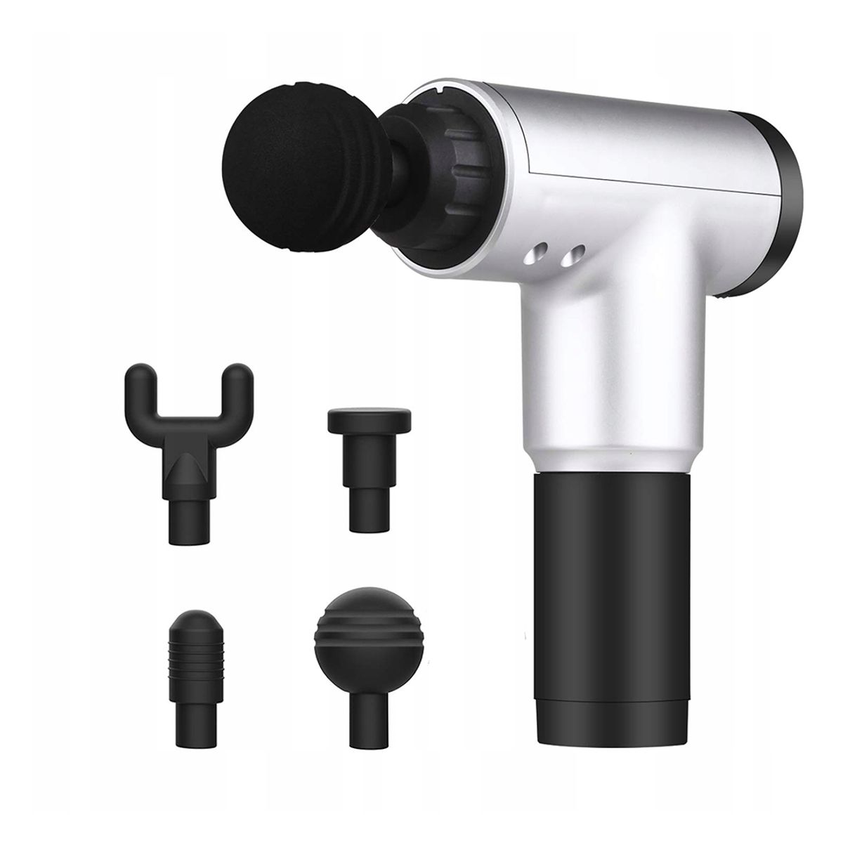 GENERICO - PISTOLA MASAJEADOR ELECTRICO 6 NIVELES VELOCIDAD HOMEMART