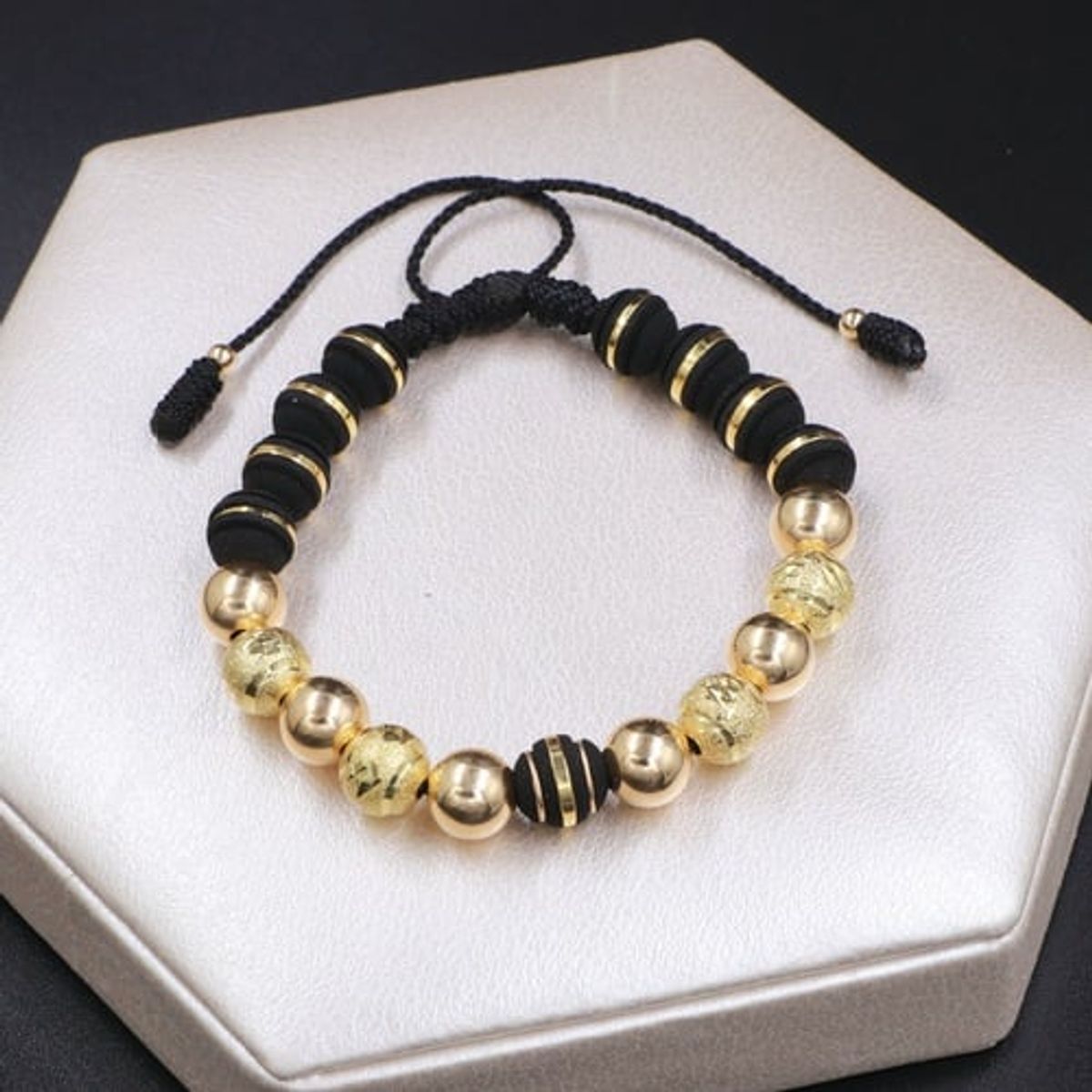 GENERICO - Pulsera Dorada  Balin Oro Laminado 18k