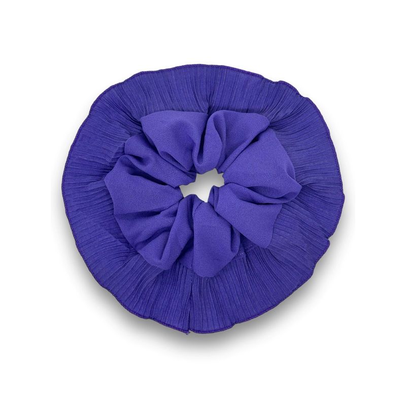 EDEN - Scrunchie Tipo Rumba Simple LISO Para El Cabello