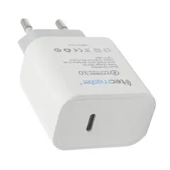 TECMASTER - Cargador Inteligente Tipo C para celular carga Rapida 20W QC 3.0