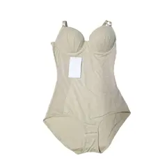 GARSIL - Body Reductor - Encaje Transparencia y Sostén Copa Push Up Para Mujer