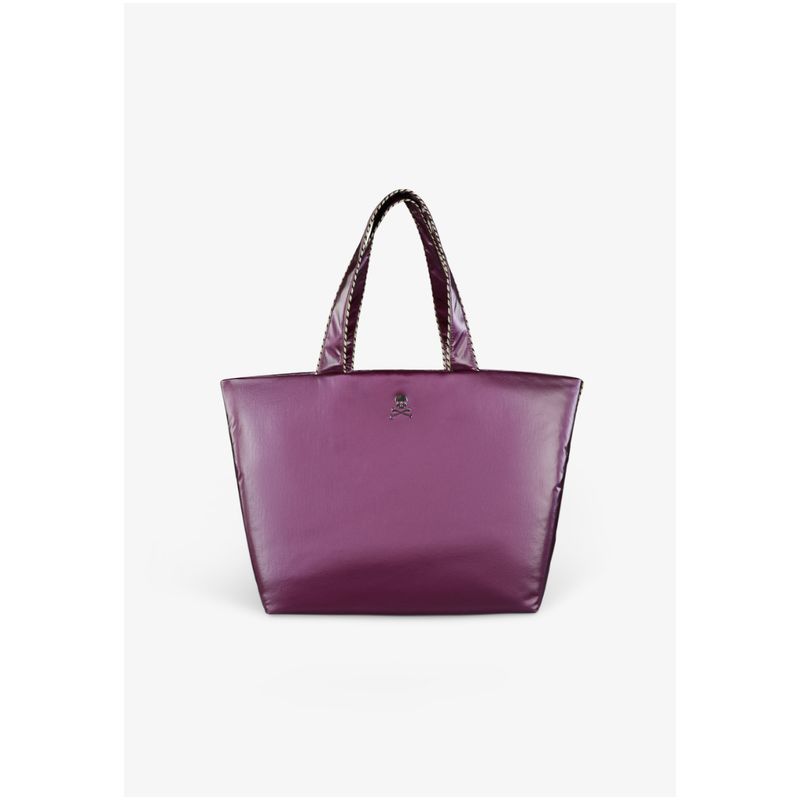 SCALPERS - Bolso Shopper Detalle Cordón Purple