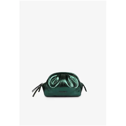 SCALPERS - Bolso Clutch Metalizado Metallic Green