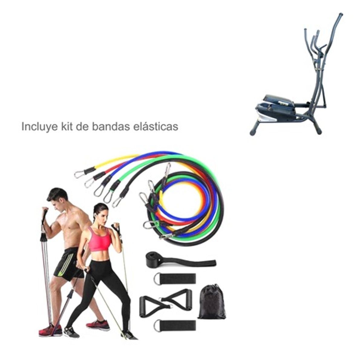 COVERTEC - BICICLETA ELIPTICA MAGNETICA 4K