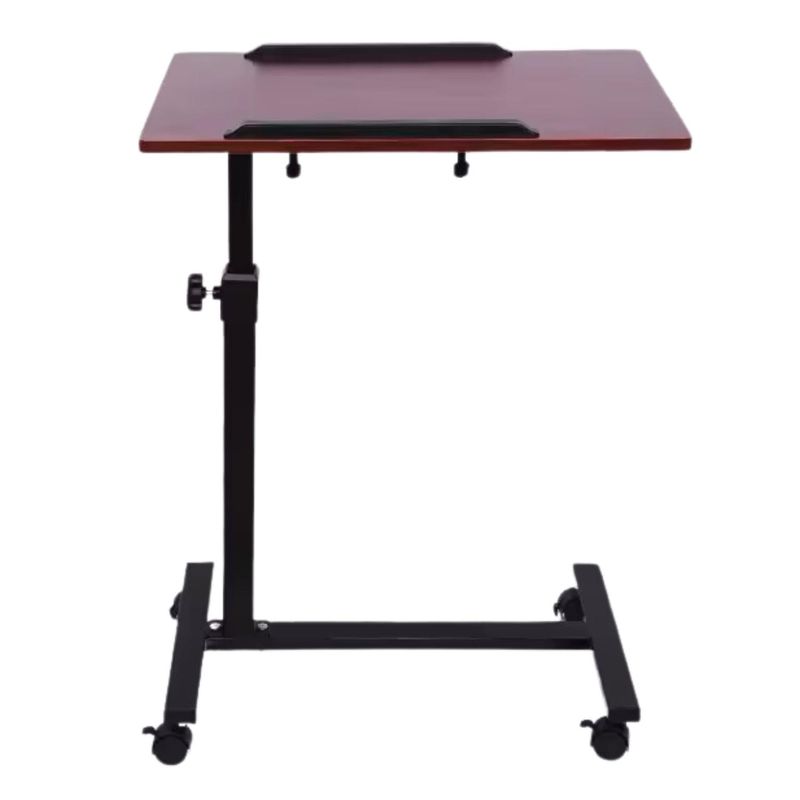 HOMASTTI - Mesa Plegable Enfermo Cama Altura Ajustable Computador Café