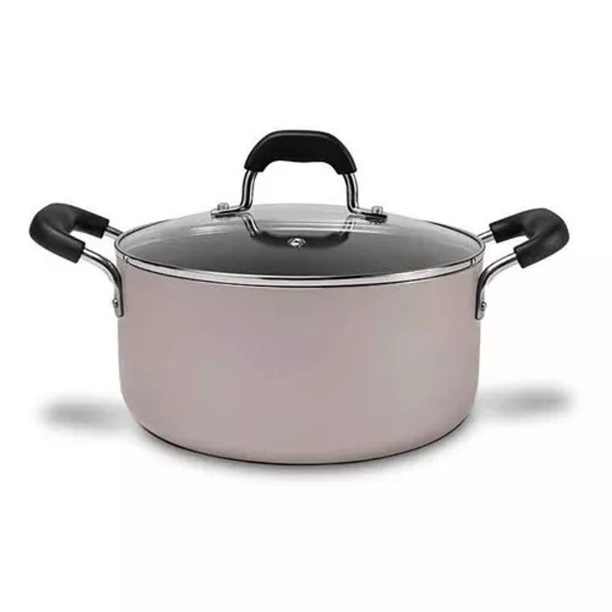 BRINOX - Cacerola Con Tapa Brinox Champagne Saffron 24 cm 4.5 l