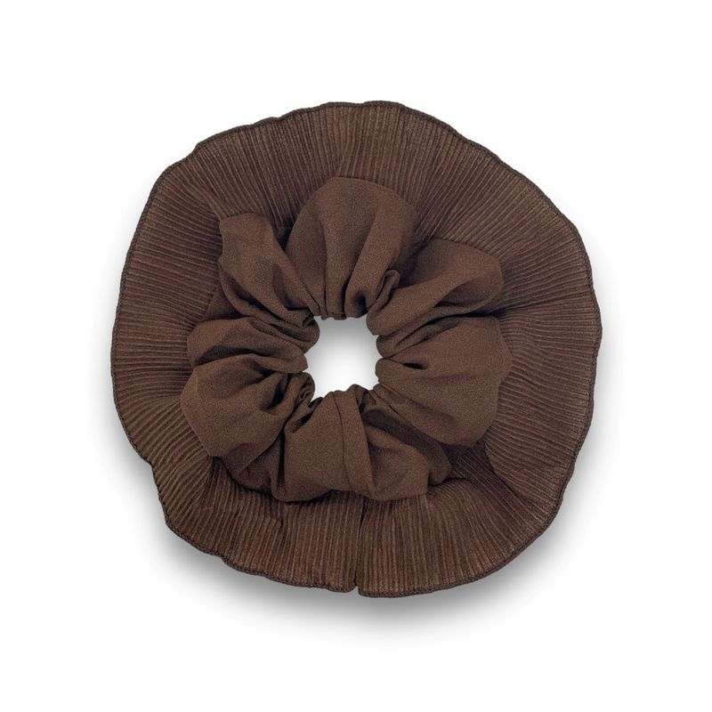 EDEN - Scrunchie Tipo Rumba Simple LISO Para El Cabello