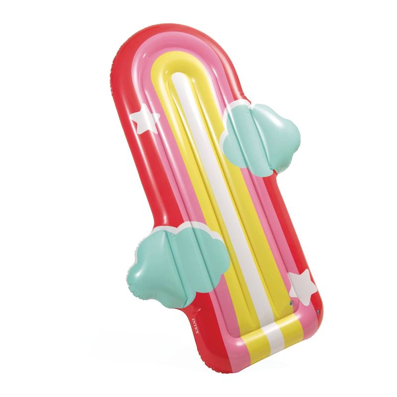 INTEX - Colchoneta Inflable INTEX Rainbow Cloud 175x20x117  cm