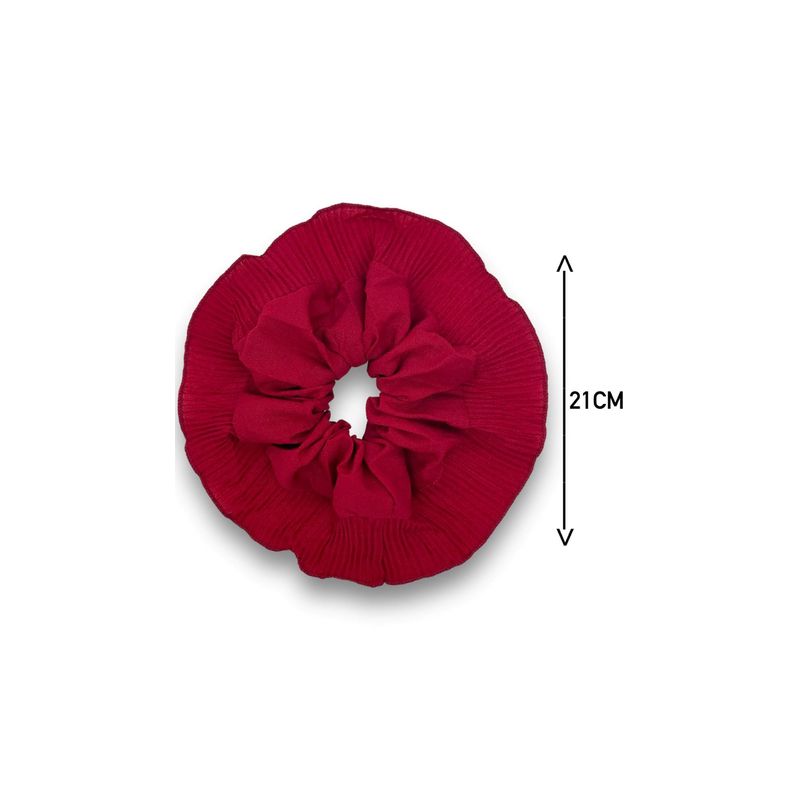 EDEN - Scrunchie Tipo Rumba Simple LISO Para El Cabello
