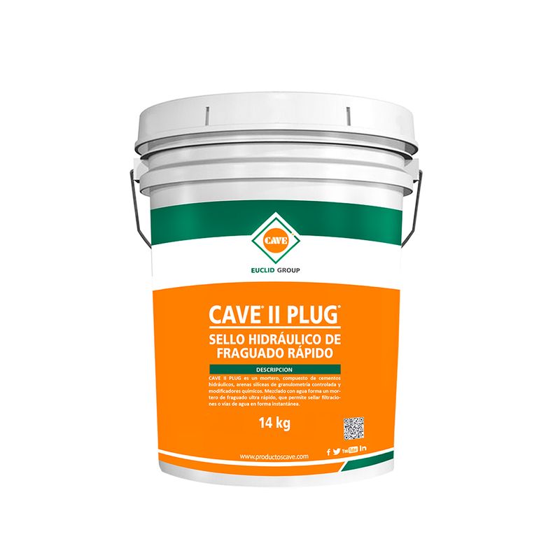 CAVE - CAVE II PLUG - Sello hidraulico Tineta 14 kg