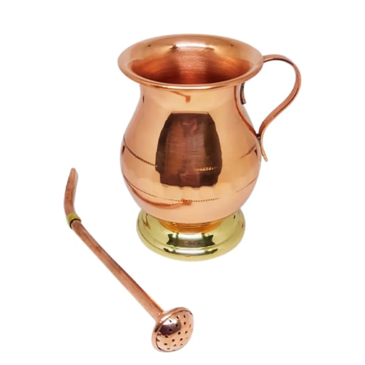 PERFECT CLASS - Mate de Cobre Con Bombilla - Perfect Class