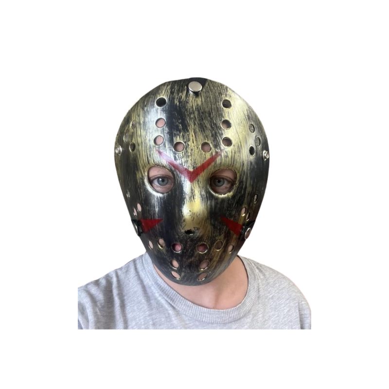 GENERICO - Set Jason Voorhees Máscara Cuchillo Carnicero Halloween