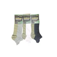 X6 Calcetines Calcetas Cobre Algodon Para Hombre - Deportiva Tobillera